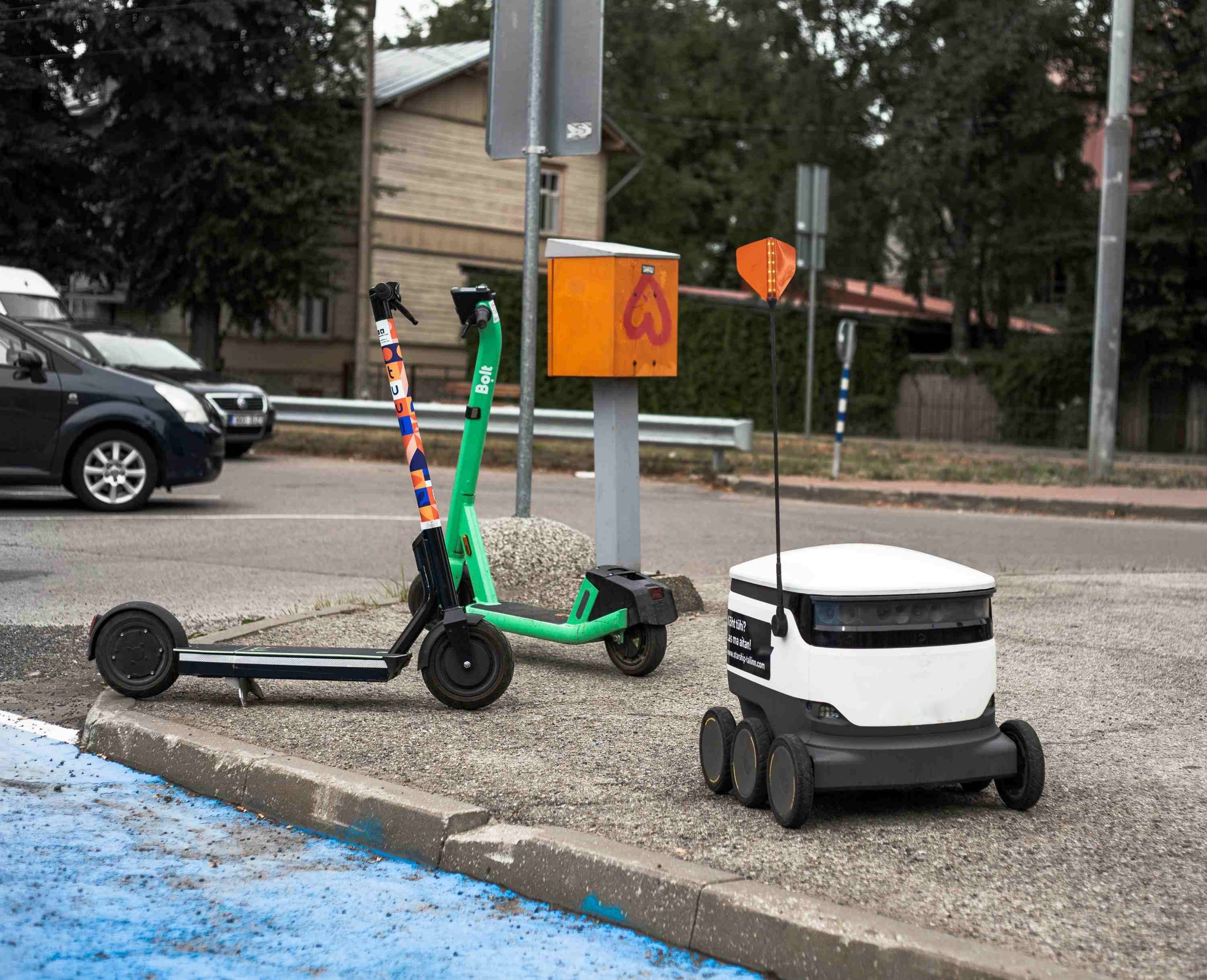 Autonomous mobile robot navigating an environment